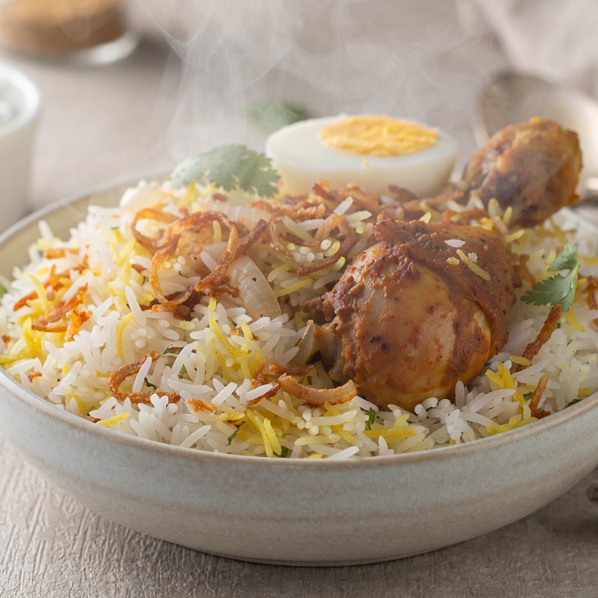 Chicken Biryani — authentic biryani from Elache Desi Home Kitchen, freshly cooked and delivered in Nottingham