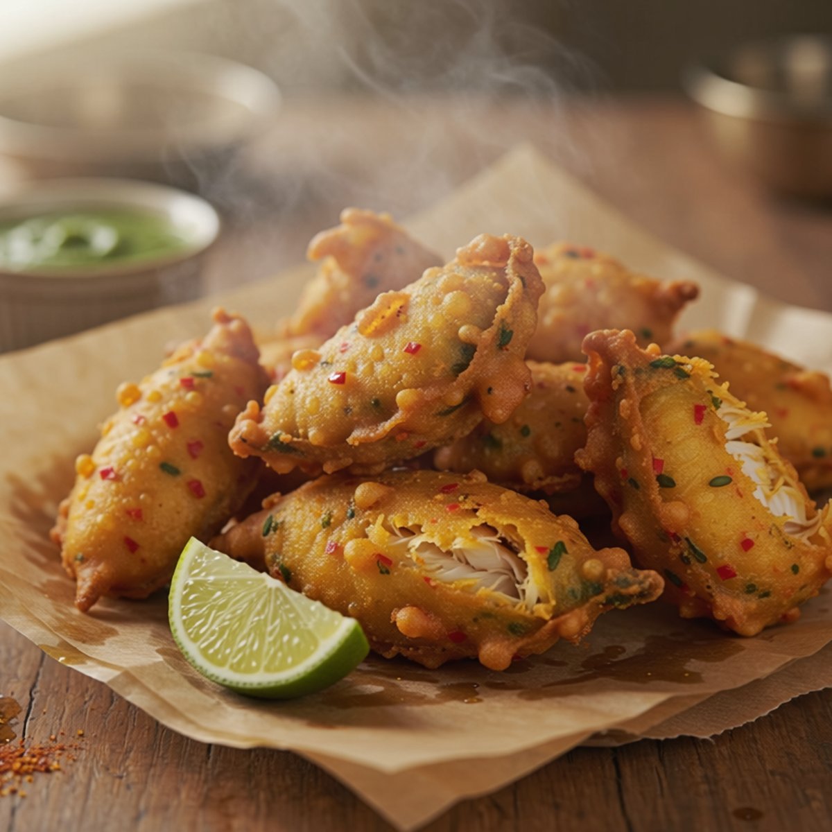 Fish Pakora — authentic Indian starter from Elache Desi Home Kitchen, freshly cooked and delivered in Nottingham