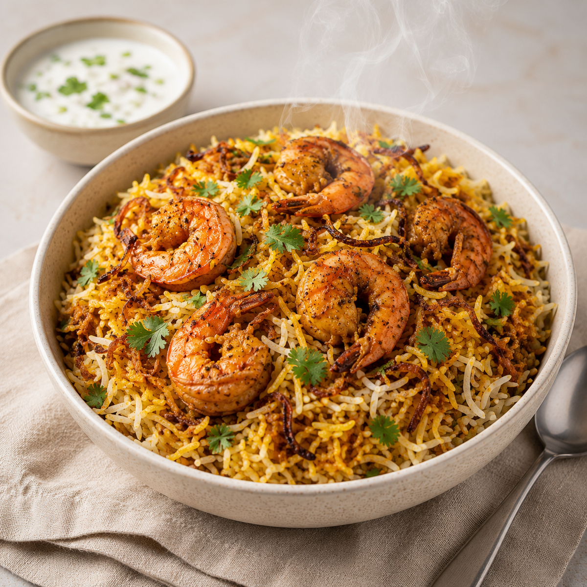 Prawn Biryani