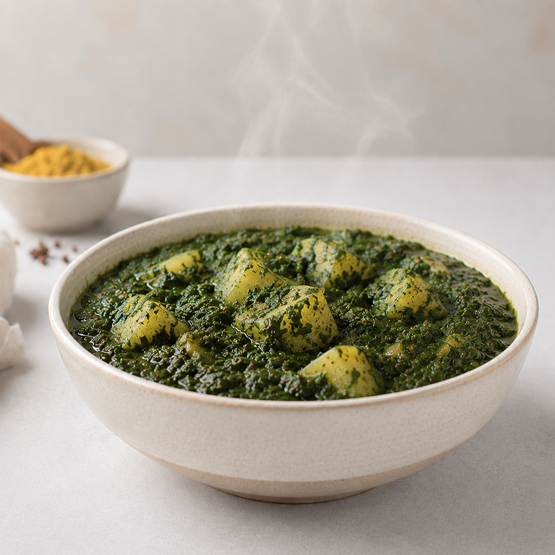 Saag Aloo